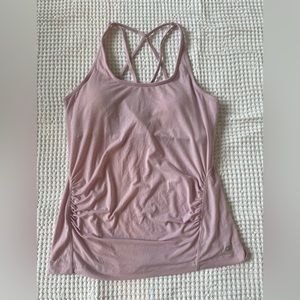 GapFit Breathe Maternity Light Pink Strappy Tank Top